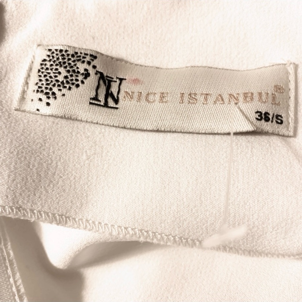 Nice Istanbul Ekru By Guess Embellished Mini Dress - Picture 11 of 14